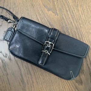 COACH BLACK WRISTLET